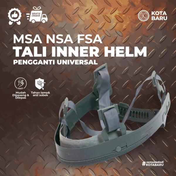 MSA NSA FSA Tali Inner Helm Pengganti Universal Kuat & Nyaman Digunakan